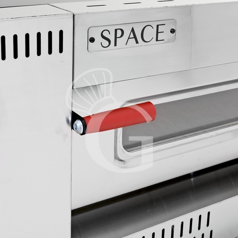 Gas-Pizzaofen für 6 Pizzen (Ø 300 mm)