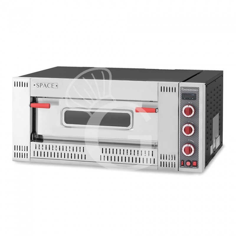 Gas-Pizzaofen für 9 Pizzen (Ø 300 mm)