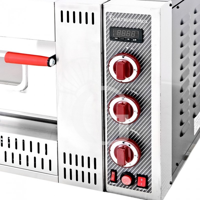 Gas-Pizzaofen für 9 Pizzen (Ø 300 mm)