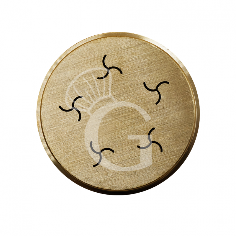 Nudelformscheibe, 2,5-4N, Nudelsorte "Fusilli"