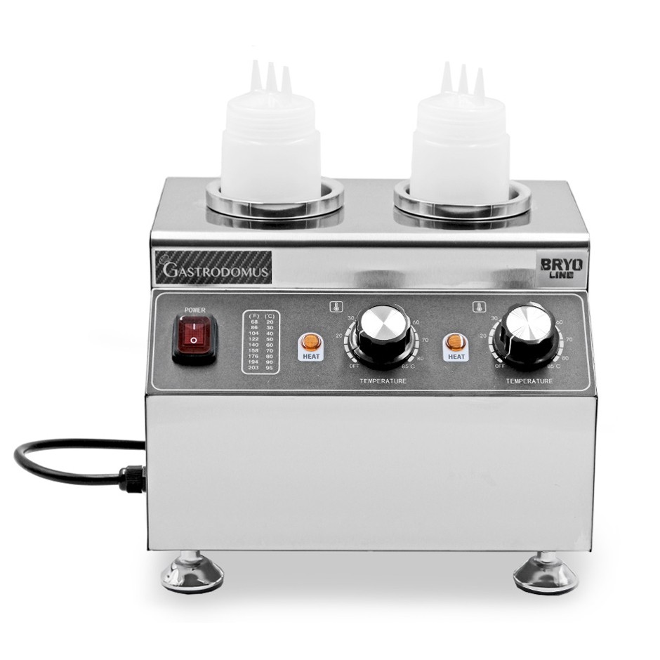 Saucenwärmer für 2 Flaschen (650 ml), elektrisch