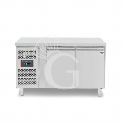 Kühltisch, 2-türig, T 600 mm, +2°C/+8°C, Motor links, Energieklasse B