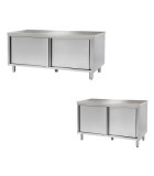 Schranktisch mit Schiebetüren Tiefe 600