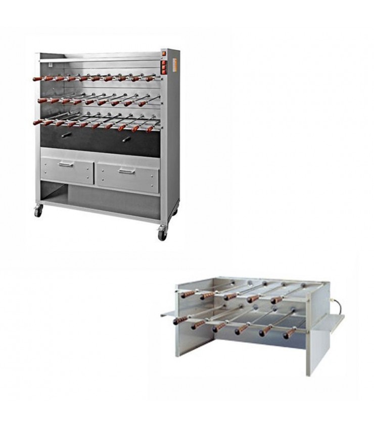 Holzkohle-Churrasco-Grills