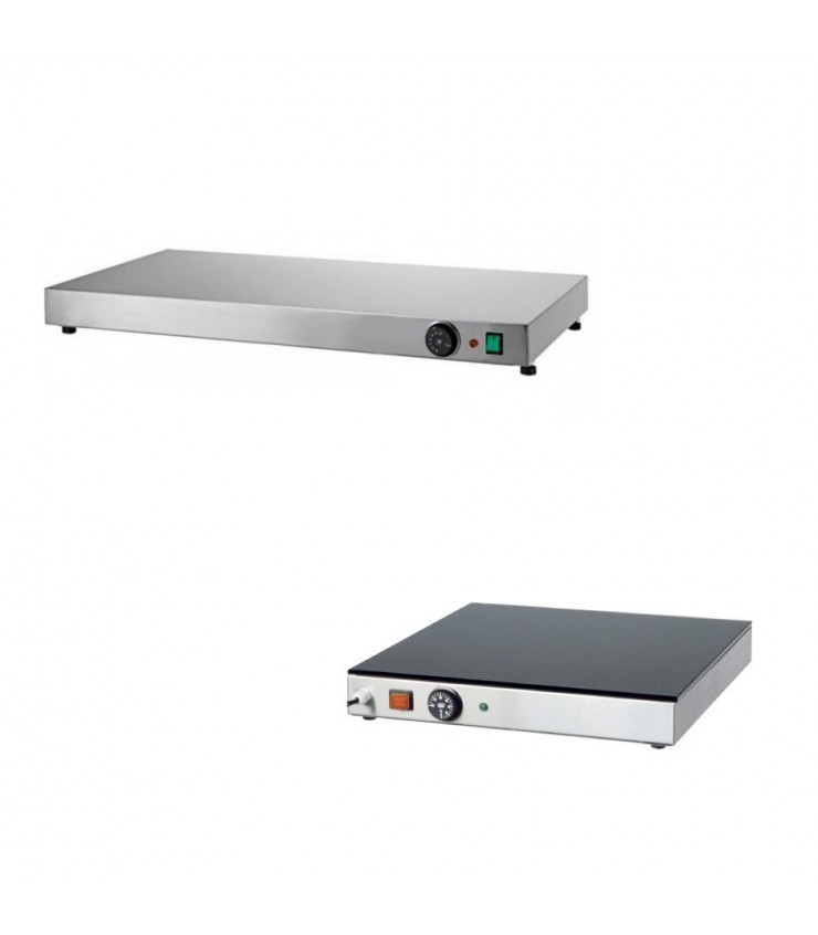 Professionelle Warmhalteplatten, Wärmebrücken und Wärmelampen