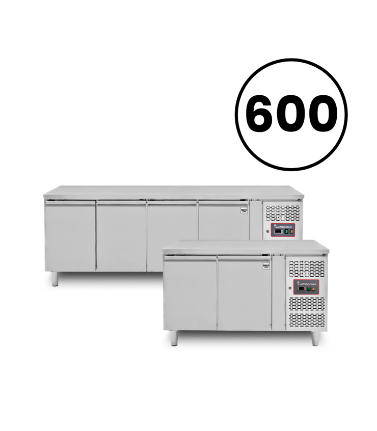 Tiefkühltisch Tiefe 600 mm - Top-Preise