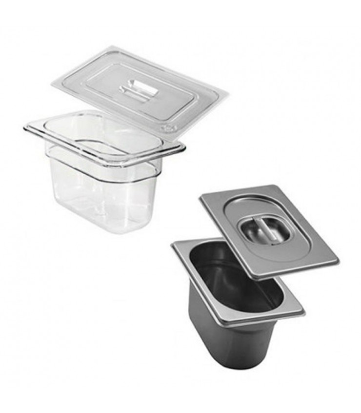 Behälter  und Deckel GN 1/9