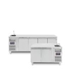 Kühltische mit Spüle