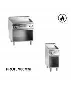 Gas-Bratplatten, T 900 mm